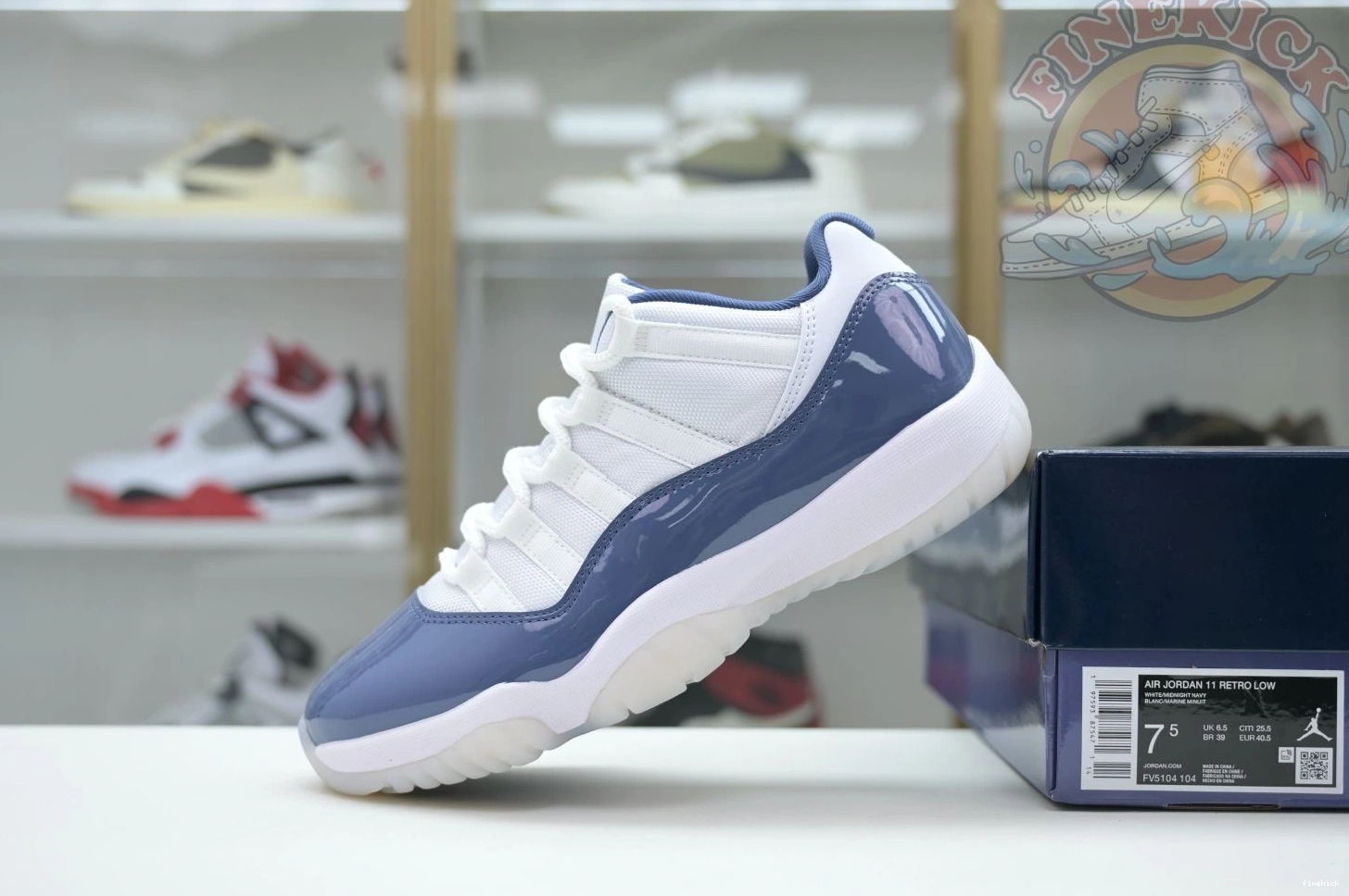 Jordan Low“Diffused Blue” Air 11 Jordan 0118